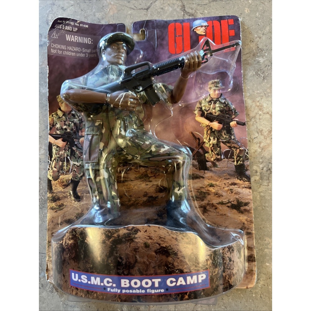 USMC BOOT CAMP GI JOE by Hasbro Action Figure African American